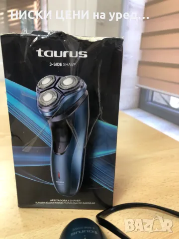 Електрическа самобръсначка TAURUS  3-SIDE SHAVE, снимка 3 - Тримери - 48155341