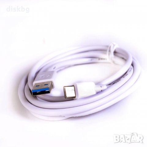 Нов кабел USB на Type-C, 2 метра