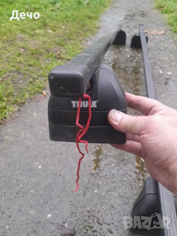 Оригинални Thule напречни греди багажник за Opel Vivaro Renault Trafic Nissan Primastar , снимка 2 - Аксесоари и консумативи - 53234282