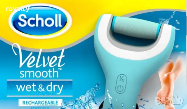 Резервни ролки за електрическа пила, 2 броя - Scholl Velvet Smooth Wet & Dry, снимка 2 - Други стоки за дома - 49198290