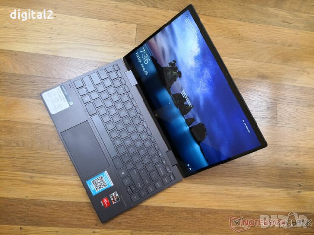 Лаптоп HP ENVY X360 - 13-convert/AMD Ryzen 4500U 6 ядрен /8 GB DDR4/м2 -512GB SSD/ , снимка 7 - Лаптопи за работа - 32070435