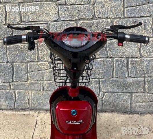 ЕЛЕКТРИЧЕСКИ Велосипед(скутер)+две седалки-550W-MPM5151-управлява се БЕЗ книжка и регистрация в КАТ, снимка 14 - Мотоциклети и мототехника - 39793209