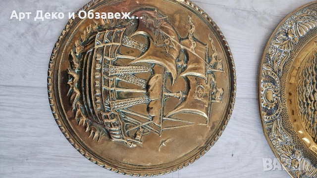 Бронзови пана за стена, снимка 3 - Декорация за дома - 54095207