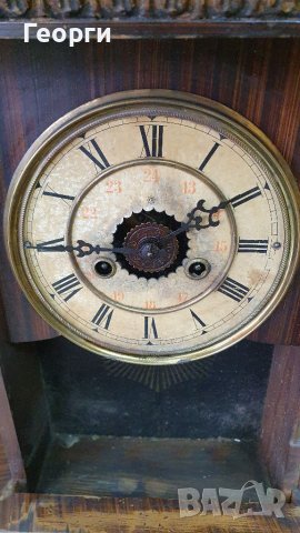 Рядък антикварен немски часовник JUNGHANS , снимка 4 - Антикварни и старинни предмети - 38732556