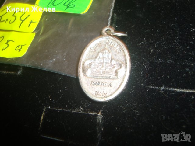 ПАПА ФРАНЦИСК ПОСРЕБРЕН КАТОЛИЧЕСКИ МЕДАЛЬОН 51661, снимка 2 - Колиета, медальони, синджири - 30305525