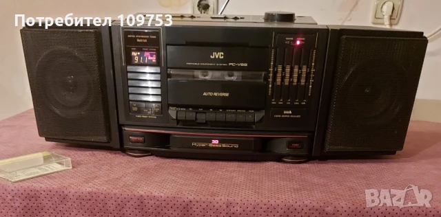 Радиокасетофон JVC PC-V66  			
