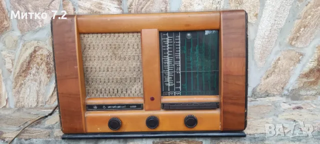 Старо радио - 9, снимка 6 - Антикварни и старинни предмети - 47304879