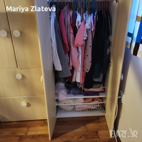 Детски гардероб SMÅSTAD (IKEA), снимка 2 - Гардероби - 52771490
