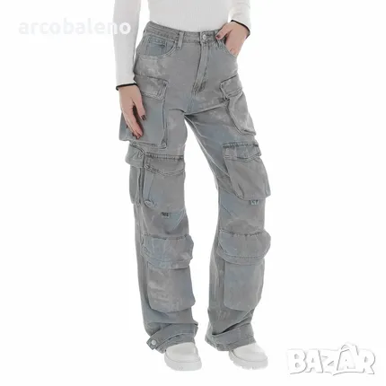 Ликвидация! Дамски дънки с висока талия, снимка 7 - Дънки - 47674487