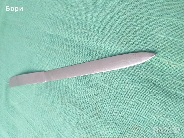 Метален нож за писма, снимка 3 - Други ценни предмети - 30239078