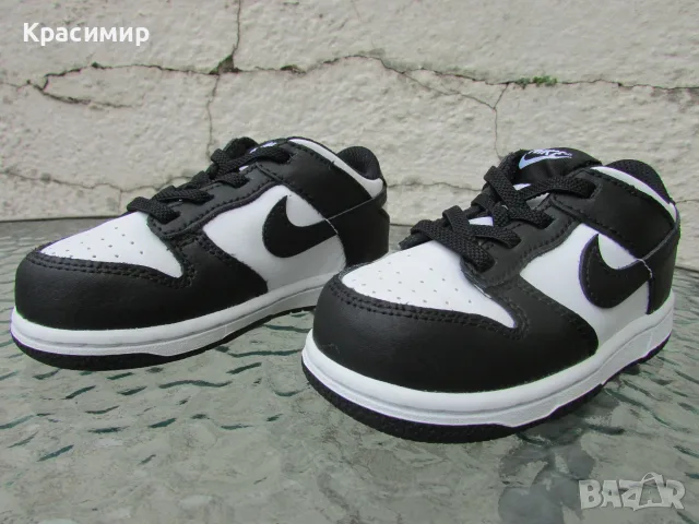 Детски маратонки Nike Dunk Low "Panda", снимка 2 - Детски маратонки - 56239457