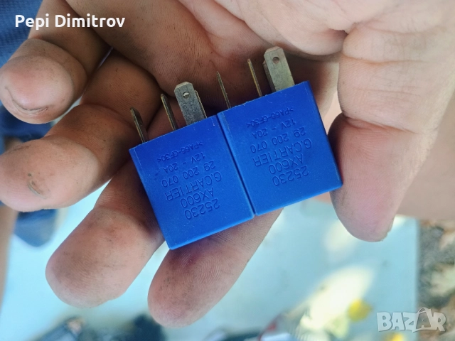РЕЛЕ 12V NISSAN 25230-AX600 29200070, снимка 3 - Части - 51706314