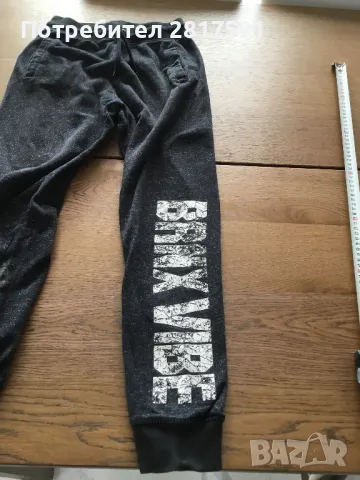 Детски анцуг долница, Zara, черен, размер 158, снимка 4 - Детски анцузи и суичери - 49112730