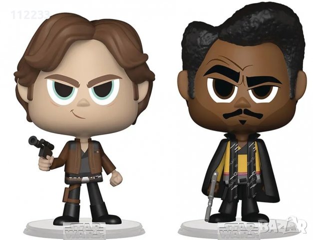 Funko VYNL Han Solo & Lando Calrissian, снимка 3 - Фигурки - 36862204