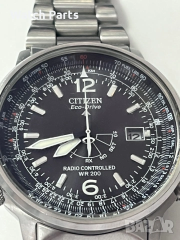 Часовник Citizen Eco-Drive Radio Controler H461-T004423, снимка 8 - Други - 53911213