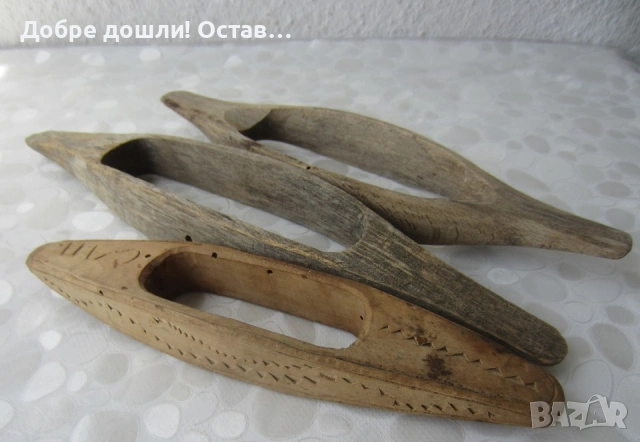 Големи стари совалки совалка, за стан  и малки детски станове, снимка 3 - Антикварни и старинни предмети - 39887139