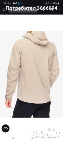 Patagonia Софтшел R1 Tech Face Hoody Seabird Grey, снимка 9 - Спортни дрехи, екипи - 56116007