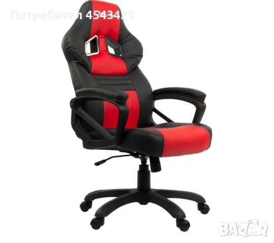 Гейм/гейминг/геймърски стол/Game Chair Arozzi Monza - червено и черно