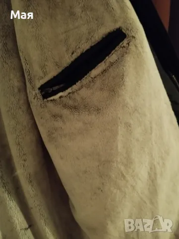 Дамска канадка, нова, черна с мека и топла подплата и цип, вътрешен джоб и джоб за GSM,  размер , снимка 4 - Якета - 47910203