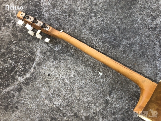 стара българска китара мод. "ЗОРНИЦА" на фабр. "КРЕМОНА", снимка 15 - Антикварни и старинни предмети - 47563264