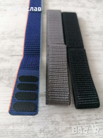 Каишка за часовници Garmin текстилна 22 мм, снимка 7 - Смарт гривни - 36444351