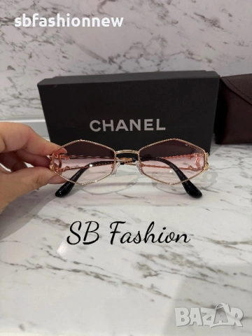 Chanel очила в кутия на марката, снимка 10 - Слънчеви и диоптрични очила - 53217338