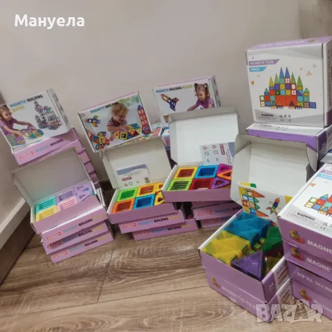 Магнитен конструктор 38 части , снимка 5 - Конструктори - 48299797