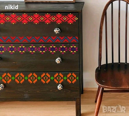 Народни носии мотиви голям шаблон стенсил спрей за торта украса декор Scrapbooking, снимка 3 - Други - 50569203