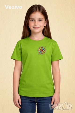 Звездна розета, снимка 2 - Детски Блузи и туники - 54081181