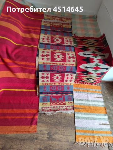 Етно текстил черги и ковьорчета, снимка 4 - Антикварни и старинни предмети - 52216205