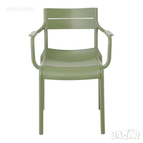 Стол градински трапезен Seren Arm Зелен, снимка 4 - Столове - 44295162