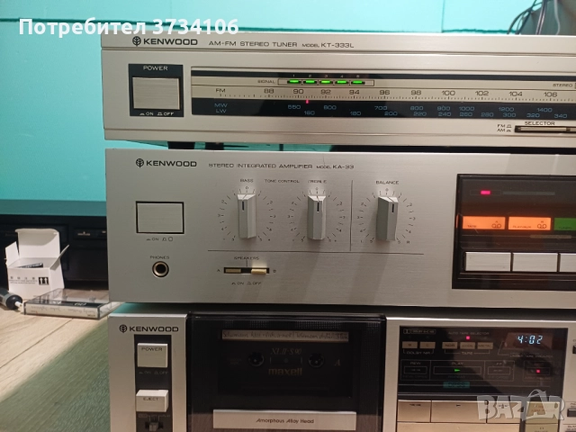 Kenwood KA-33. KT-333L,  KX-6XC., снимка 10 - Аудиосистеми - 52684664