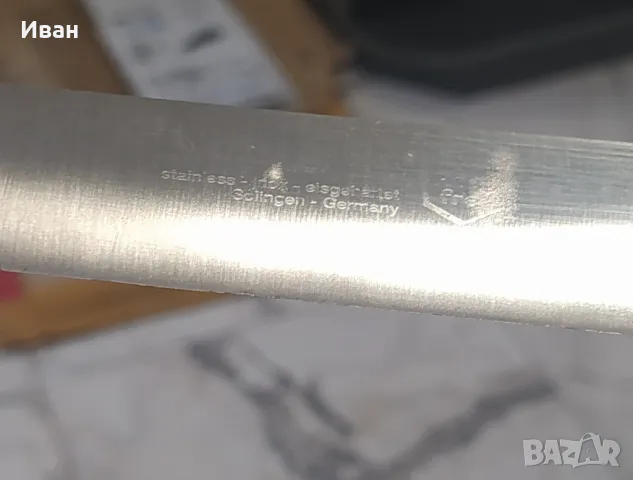 Нож Solingen Солинген Germany , снимка 6 - Ножове - 48673316