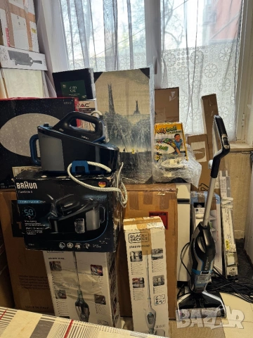 МИКС ЛОТОВЕ/ПАЛЕТА с Електроуреди и Стоки за Дома от AMAZON + ОПИС, НА ЕДРО!