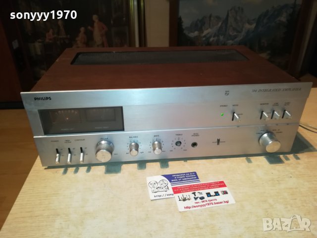 philips stereo amplifier-made in holand-внос switzweland