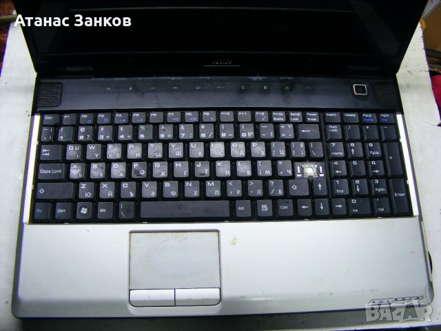 Лаптоп за части MSI VR630X MS-1672, снимка 2 - Части за лаптопи - 30833601