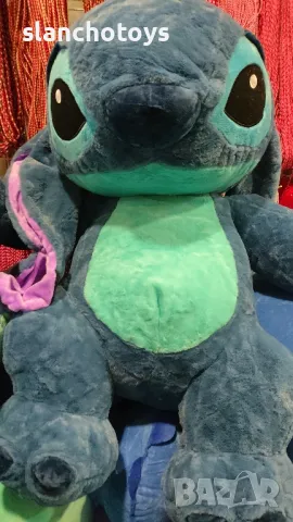 Стич ,Stitch /голям,105см син и розов
