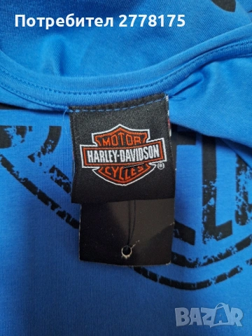 Harley Davidson оригинална винтидж тениска , снимка 5 - Тениски - 53181926