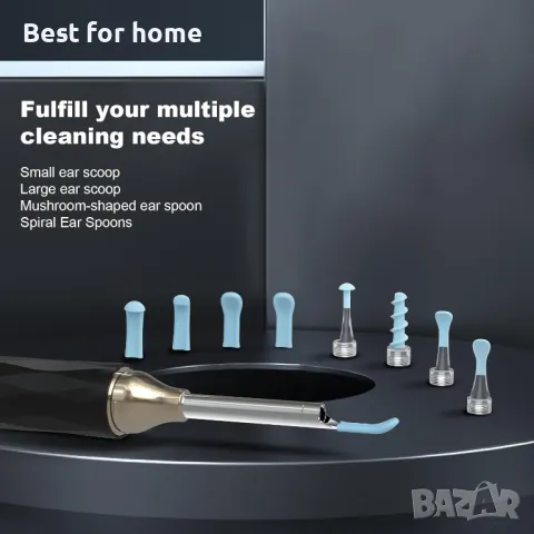 Инструмент за премахване на ушна кал с камера-отоскоп, снимка 4 - Други - 49423441