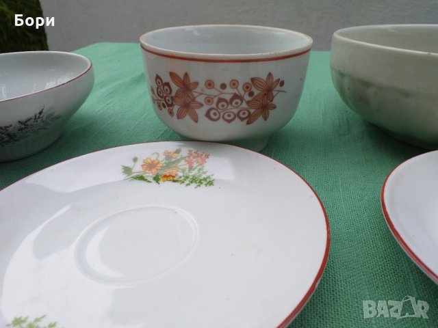Български порцелан купи и др, снимка 4 - Чинии - 34311518