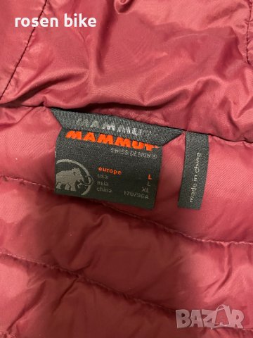 ''MAMMUT Clion Down Puffer Jacket Hooded Full Zip''оригинално дамско пухено яке Л размер, снимка 6 - Якета - 39533548