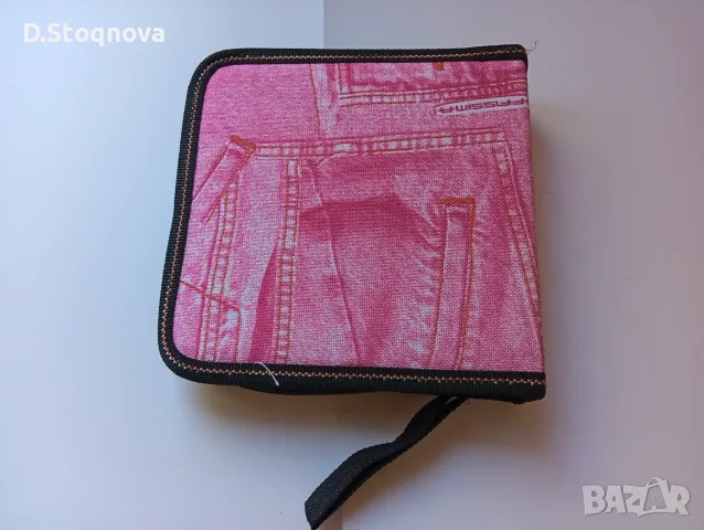 Калъф за CD дискове от плат - Нов!(40-диска)!