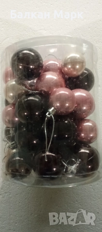 Комплект коледни играчки ,топки за елха – 41 бр. 🎄, снимка 2 - Декорация за дома - 51922136