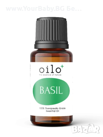 Oilo БИО Етерично Масло от Сладък Босилек (Ocimum basilicum) - Basil Oilo 5 мл. -23%, снимка 4 - Други - 49721151
