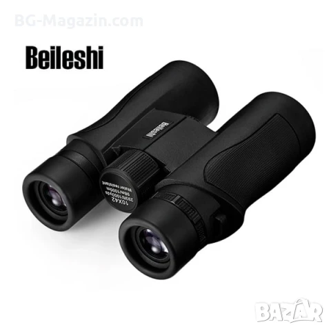 Мощен ловен бинокъл Beileshi HD 10X42 за лов наблюдение на птици животни професионален туристически, снимка 10 - Екипировка - 50930379