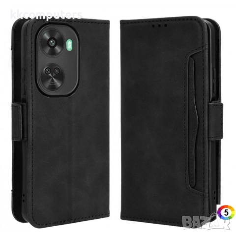 Huawei nova 11 SE / nova 12 SE 4G Magnetic Wallet Кожен Калъф и Протектор, снимка 5 - Калъфи, кейсове - 52720246