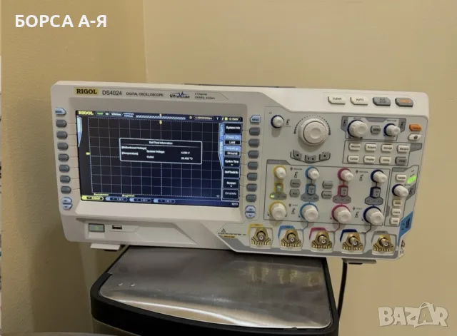 RIGOL DS4024 – професионален 4-канален осцилоскоп 200 MHz / 4 GSa/s, снимка 2 - Генератори - 55903843