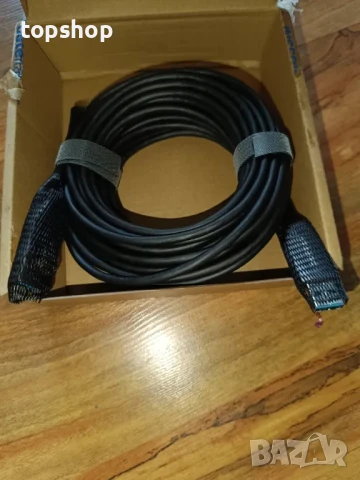 Кабел удължител 2.0, усилвател на сигнала, USB-A(м), USB-A(ж), 10m, снимка 2 - Кабели и адаптери - 50555746