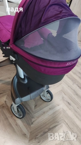 Детска количка Stokke xplory , снимка 6 - Детски колички - 52856297