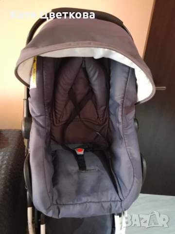 Бебешка количка S-MAX STARDUST - NIO 3в 1, снимка 8 - Детски колички - 50698843